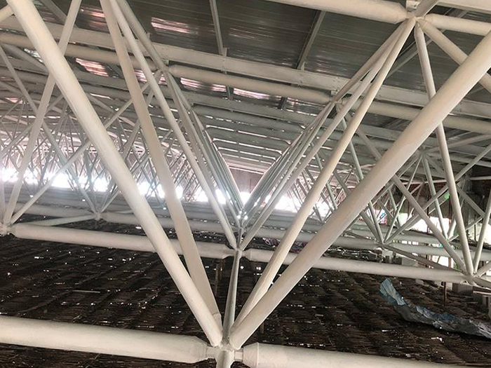 溧阳大型螺栓球网架施工厂家