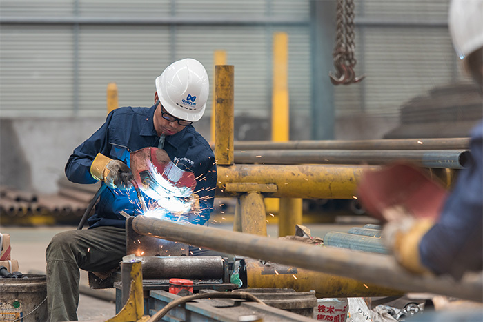 溧阳网架焊接车间