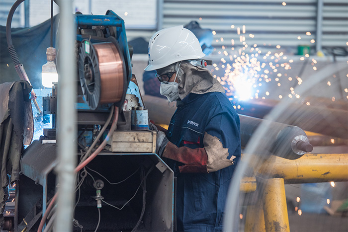 溧阳网架焊接车间